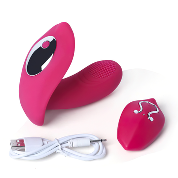 10 Speed Multiple Vibrator / Remote Control Clit Stimulating Masturbator / Sex Toy for Women - EVE's SECRETS